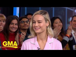 Brie Larson talks ‘Captain Marvel’ clue l GMA