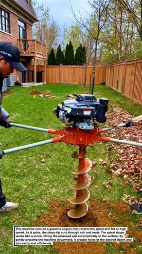 Practical Earth Auger Machine