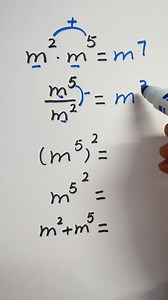 Laws of exponents | rules of exponents #ExponentRules #algebra | Math Tricks