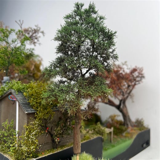 1/64 Scale Scene , Ultra-realistic Wire Mesh Tree Model, Suitable for All Staircase Models, Strategy Scenes, Train and Car Models. - Etsy