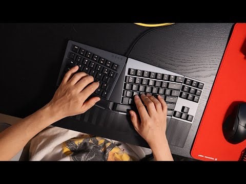 It doesn't get more mechanical than this (Periboard-335 clicky blue)