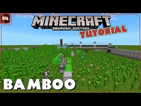 Bamboo Farm + Infinite Fuel In Minecraft 1.19 Bedrock