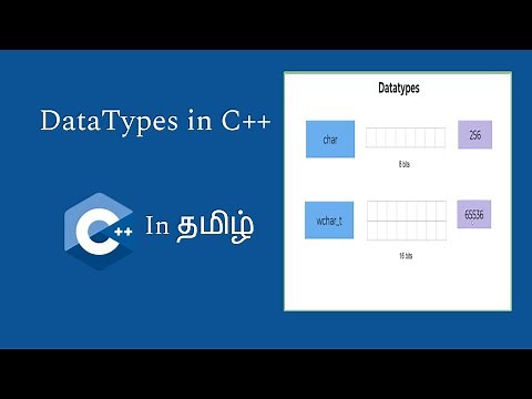 DataTypes in C++ | C++ in tamil | Logic First Tamil