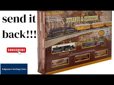 Bachmann Durango & Silverton HO Train Set-Unboxing & First Impressions