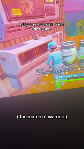 Fortnite: The Match of Warriors & Why Your Solo VC Went Bad