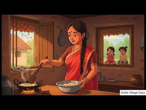 A Calm Village Routine Life | Ghibli Inspired Village Story | Ghibli Village Days