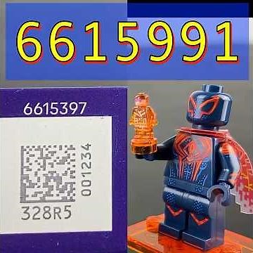 Decoding Spider-Man Across the Spider-Verse Minifigs codes #lego #minifigures #spiderman