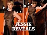Jessie-Buckley-flashes-underwear-sheer-corset-gown-Penelope-Cruz ...