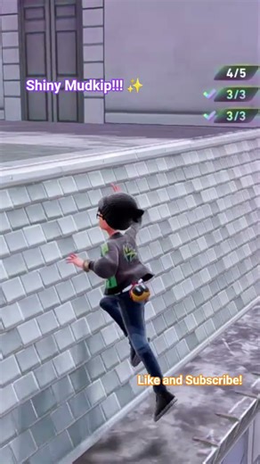 SHINY MUDKIP IN THE DLC!!! #shinypokemon #pokemon #legendsza