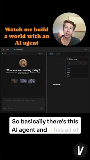 Watch me build a world with an AI agent | Voyage Creation Series