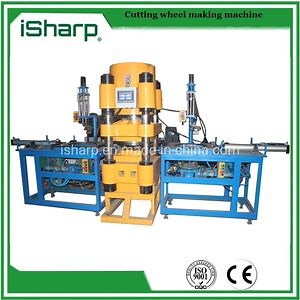 [Hot Item] Two Workstations Cutting Wheel Making Machine Pusher Type