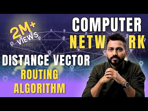 Lec-58: Distance vector routing algorithm in hindi | Computer Networks