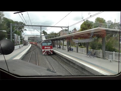 Australian diesel locomotive C509 - cab ride - Rhodes to Cowan - October 2016