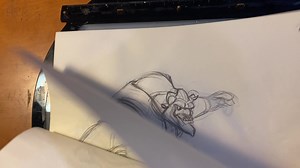 I pulled out some old animation I did for Beauty and the Beast. These drawings are over 30 years old! It feels good to flip them again. I also wanted to let you all know that I'll be creating a brand new course on "Animating on Paper!". Watch for the preorder soon at CreatureArtTeacher.com this coming Friday! I'm very excited for this one...stay tooned! | Aaron Blaise