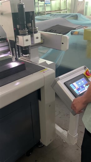 Cnc sponge cutting #cnc #cutting #sponge