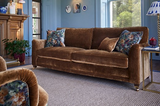 Spink & Edgar by Tetrad │Luxury sofas│Velvet sofas│Art Deco Inspired