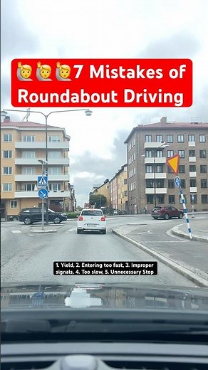 7 mistakes in roundabout driving! Key2dl