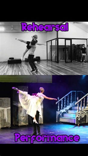 Throwback: Cinderella Lift (Rehearsal vs Performance)