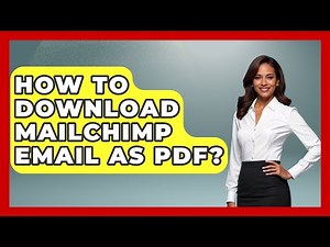 How To Download Mailchimp Email As PDF? - TheEmailToolbox.com