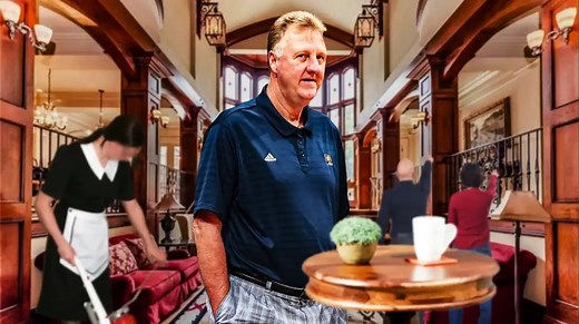 Inside Larry Bird's $2.3 million former mansion, with photos