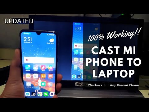 How to cast Xiaomi Phone to Laptop 2025 Windows 10 Pc [100% Working]