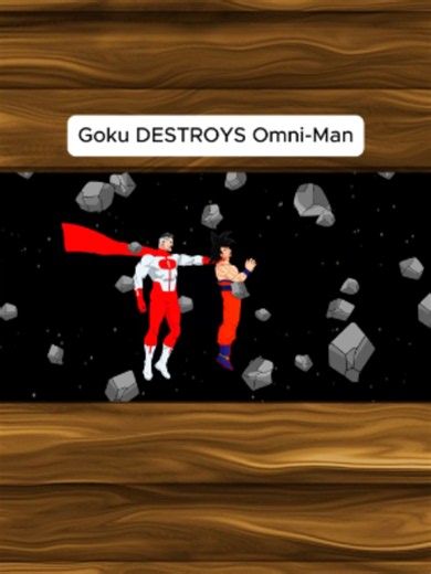 Goku DESTROYS Omni-Man #2danimation #animation #history | goku vs omni man