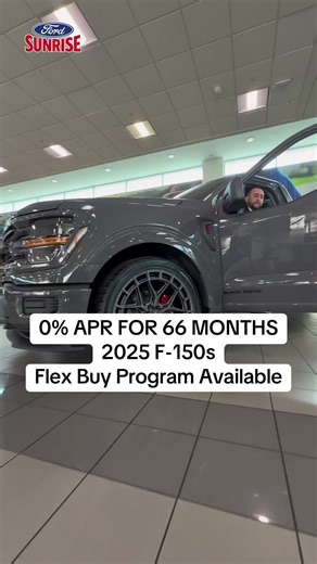 0% APR Financing for 2025 Ford F-150s