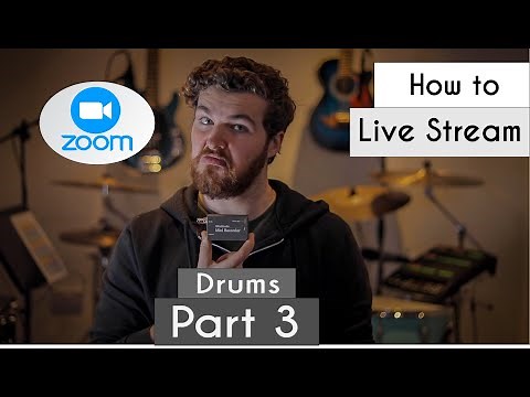 How to Live Stream Drums (Pro)