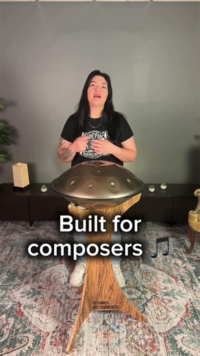 Could you get lost in this scale? 🌊#handpan #isthmusinstruments #handpanlife