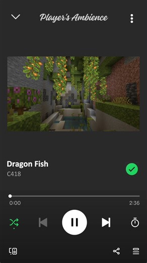 Player's Ambience on Instagram: "Most people can't stop this loop once it starts! No copyright infringement is intended. Full 1-hour version 👇 https://www.youtube.com/watch?v=e5rRVaYIBZc #instagram #reels #focus #relax #loop #musica #minecraft #spotify #design #backgroundmusicvideo"