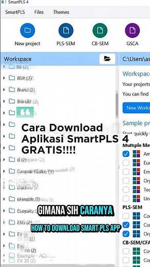 How to Download SmartPLS 4! 100% Free #smartpls4