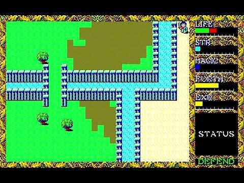 Hydlide II: Shine of Darkness (ハイドライドII) for the NEC PC-88