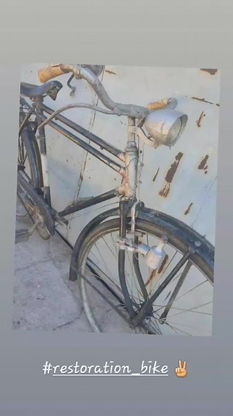 Vintage Hercules Bicycle Restoration from the 1950s