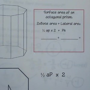 Surface Area of an Octagonal Prism