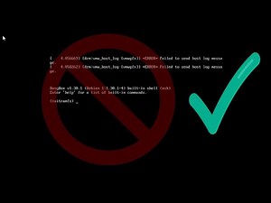 ✅✅ SOLUCIÓN ERROR KALI LINUX Initramfs Y “drm:vmw_host_log [vmwgfx]] *ERROR* Failed to send ho...”✅✅