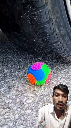 Tomato 🍅 and frog 🐸 crushing by hydraulic press machine #satisfying #crushingcrunchyandsoftthings