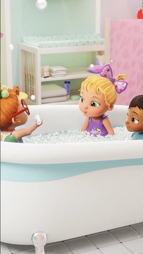 Magical bedtime routine for babies! 🌙 #babyalive