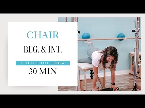 Chair Workout ~ Beginner & Intermediate Full Body Flow