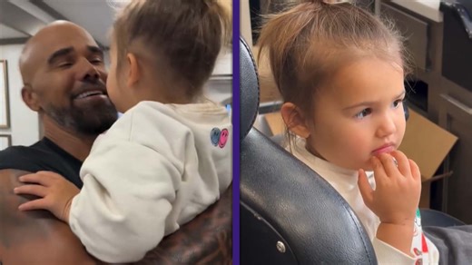 Shemar Moore took to Instagram to share a sweet daddy-daughter day, as his 2-year-old, Frankie, and her mom, Jesiree Dizon, visited him on set for the first time while filming 'S.W.A.T. Exiles.' | Entertainment Tonight