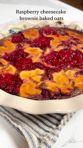 The recipes in our new Heart Smart Superfoods meal plan are not only delicious but also include food studies by cardiologists at Mayo Clinic. These recipes and studies add up to heart health benefits for optimal nutrition. As an example, access the recipe for our Raspberry cheesecake brownie baked oats on our website. ↓ https://mayocl.in/4lmPEIh | The Mayo Clinic Diet