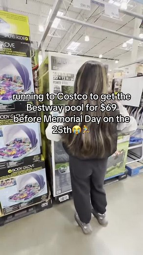 Bestway Pool $69 from Costco — Memorial Day Pool Setup