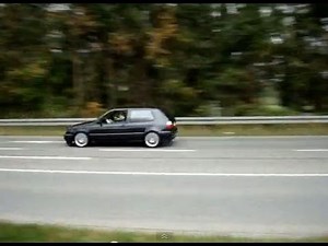 Golf 3 MK3 VR6 mit Klappenauspuff (Video 4), R32 Sound