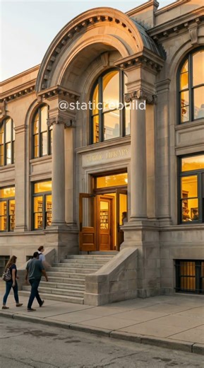 From Abandoned Library to Beautiful Historic Restoration 📚🏛️