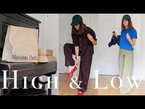 High & Low Fashion Finds | Summer styling | Massimo Dutti, AGOLDE, La Ligne, etc.