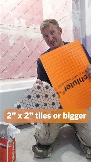 Schluter® Ditra Heat and Small Tiles