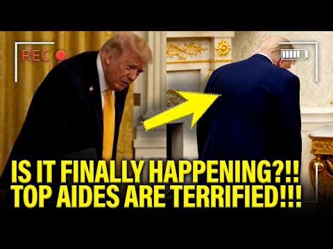 Trump’s HEALTH CRASHES as AIDES RAISE RED FLAGS!!!