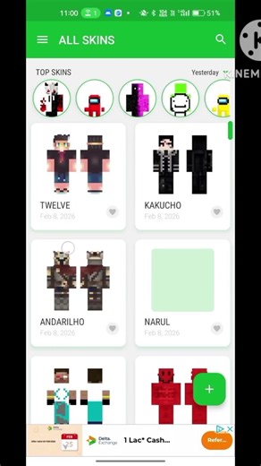 how to change skin in Minecraft for free #minecraft #shorts #