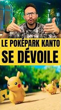 Le Parc d'Attraction Pokémon au JAPON se DÉVOILE et c'est MAGNIFIQUE 😍 POKÉPARK KANTO