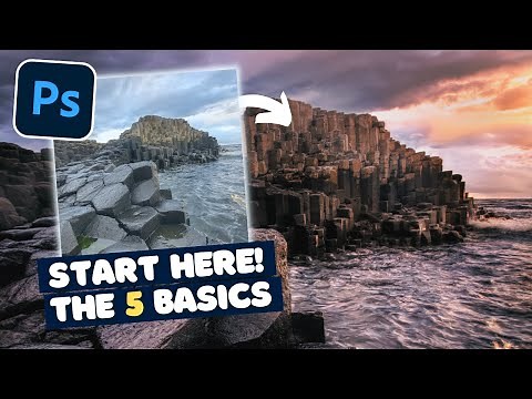 The 5 Essential PHOTO EDITING BASICS in Photoshop You Can't Afford to Miss