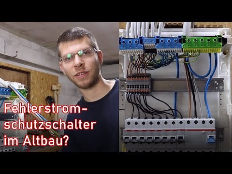 Retrofit RCD / FI switch in TN-C network (old building)! ElektroM